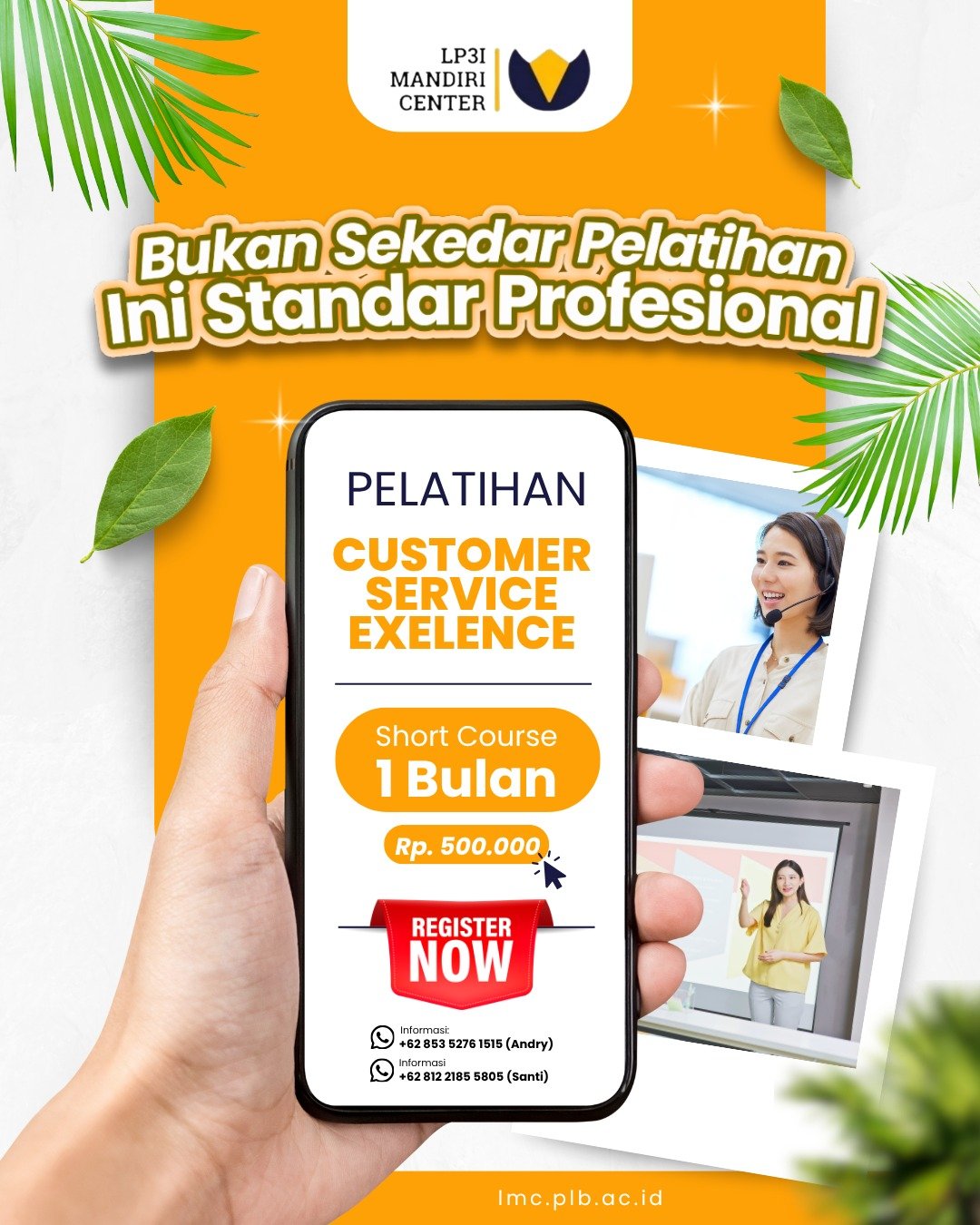 Poster Pelatihan Administrasi Perkantoran dan Lanjutan